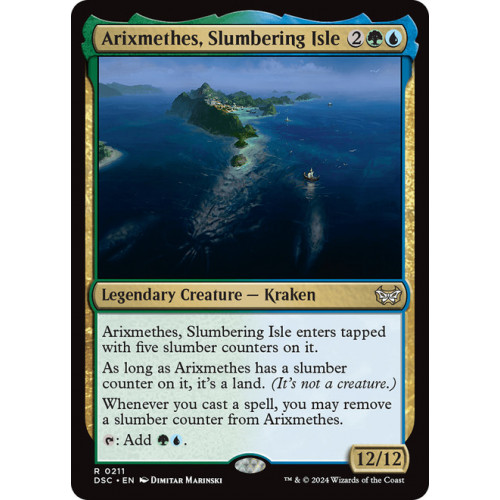 Arixmethes, Slumbering Isle