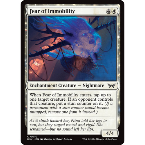 Fear of Immobility