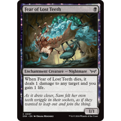 Fear of Lost Teeth