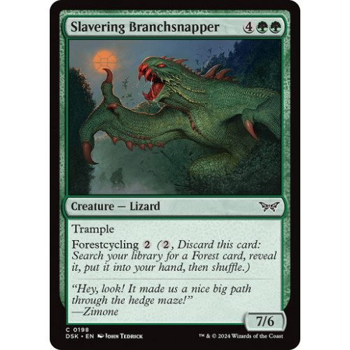 Slavering Branchsnapper